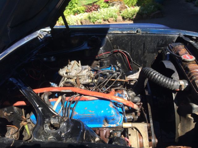 1969 Blue Ford Mustang Coupe