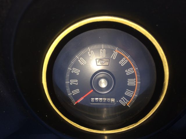 1969 Blue Ford Mustang Coupe