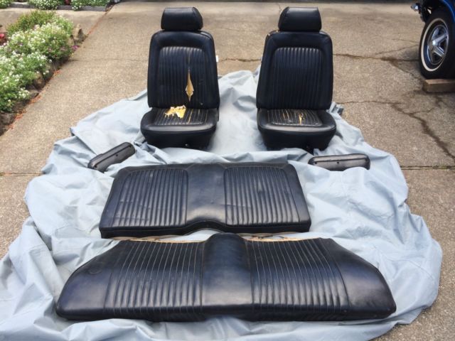 1969 Blue Ford Mustang Coupe