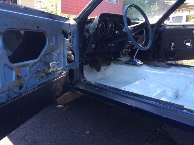 1969 Blue Ford Mustang Coupe