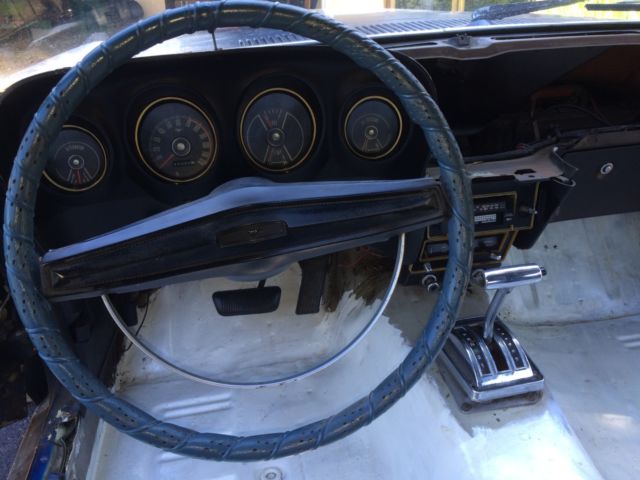 1969 Blue Ford Mustang Coupe