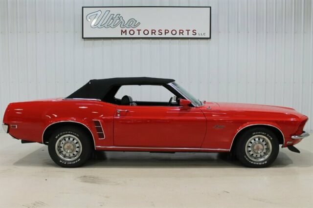 1969 Red Ford Mustang --