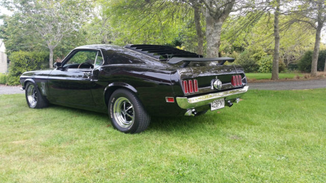 1969 Black Ford Mustang Fastback
