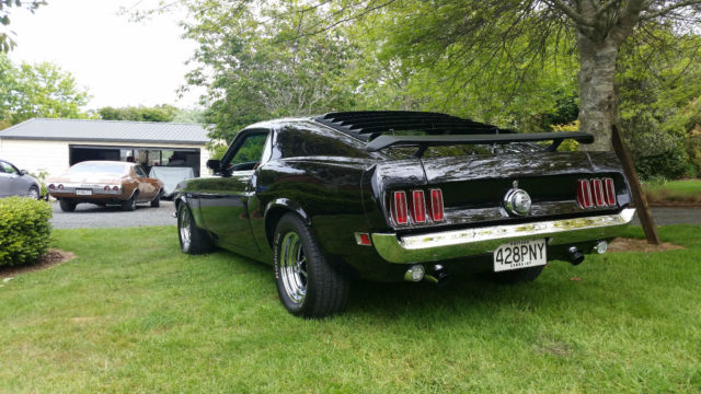 1969 Black Ford Mustang Fastback