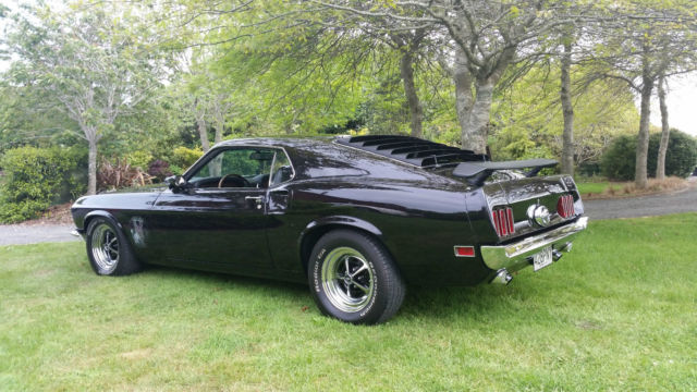 1969 Black Ford Mustang Fastback