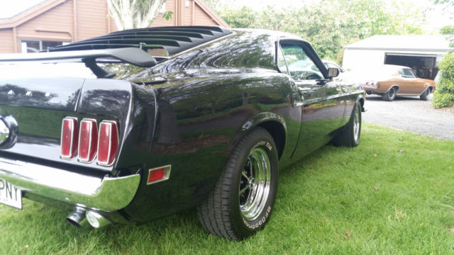 1969 Black Ford Mustang Fastback