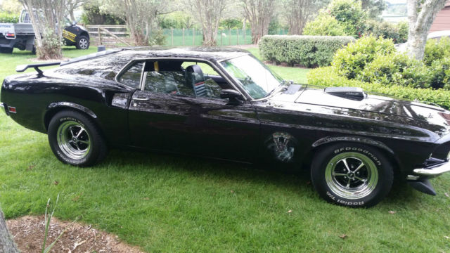 1969 Black Ford Mustang Fastback