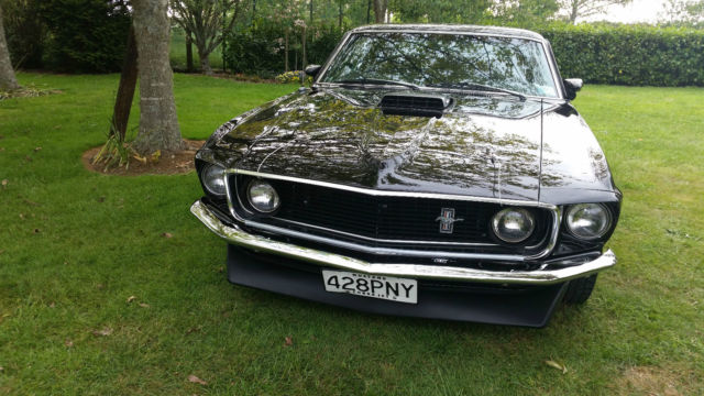 1969 Black Ford Mustang Fastback