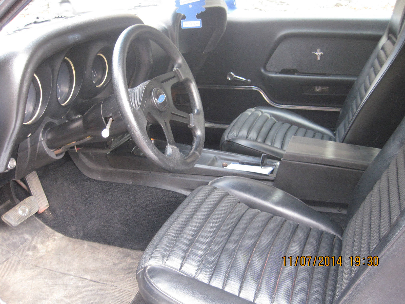 1969 Blue Ford Mustang Fastback