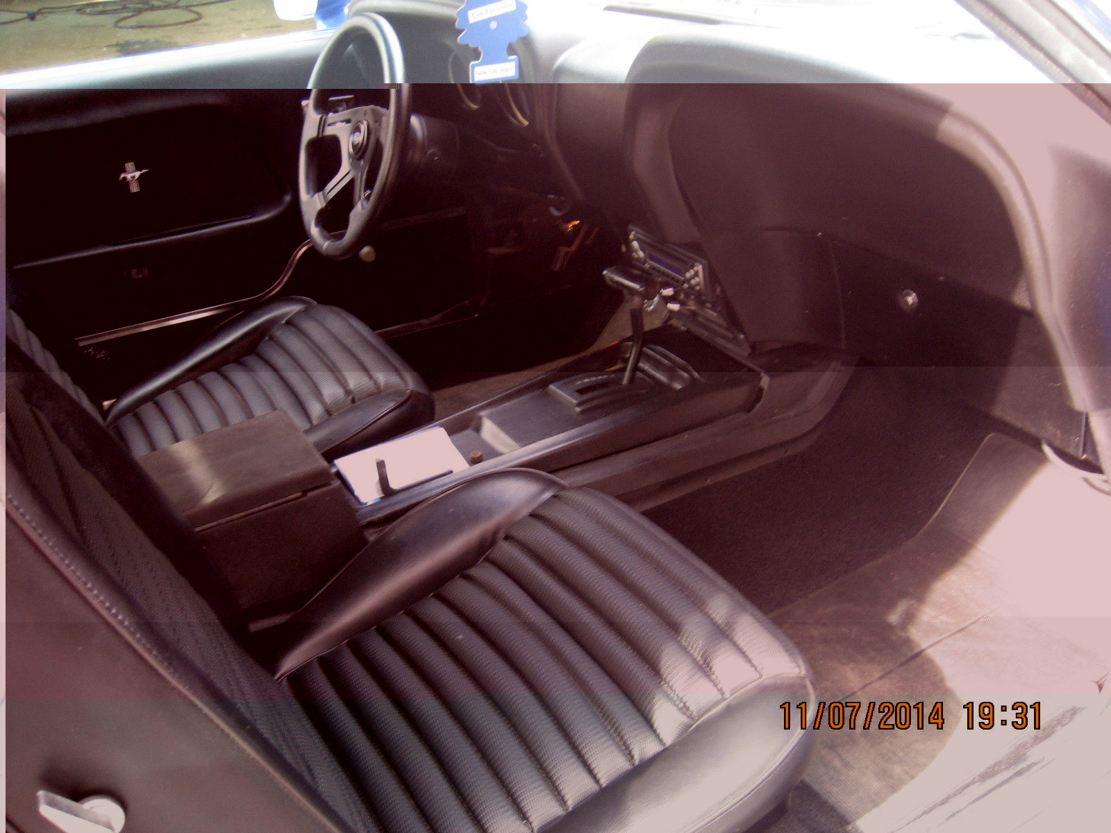 1969 Blue Ford Mustang Fastback