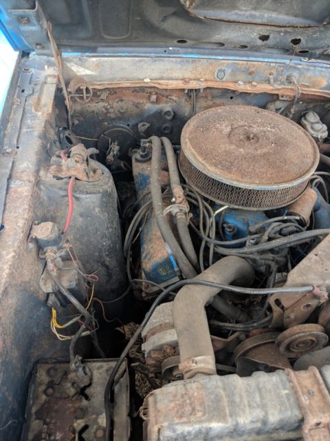 1969 Blue Ford Mustang Coupe