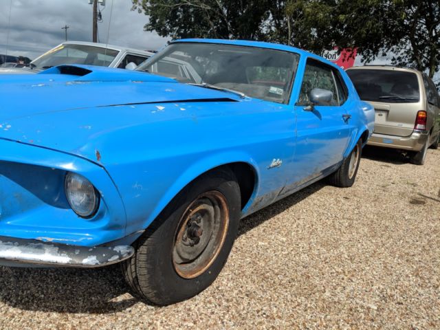 1969 Blue Ford Mustang Coupe