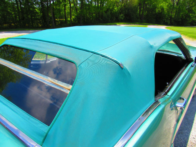 1969 Green Ford Mustang Convertible