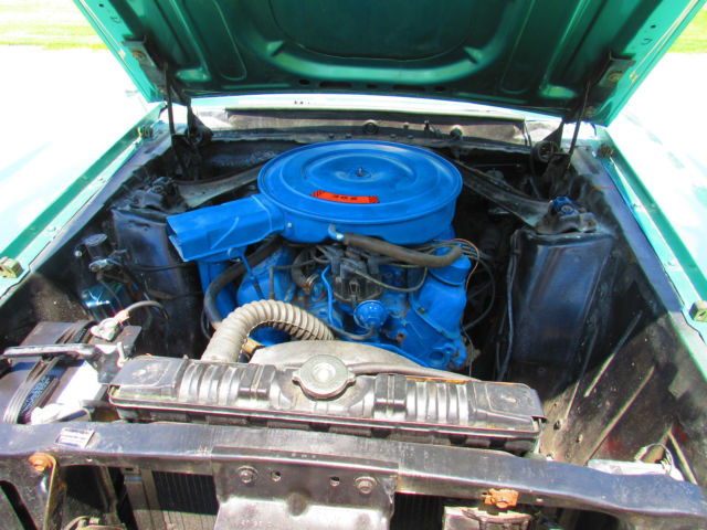 1969 Green Ford Mustang Convertible