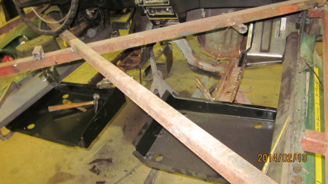 1969 Green Ford Mustang Convertible