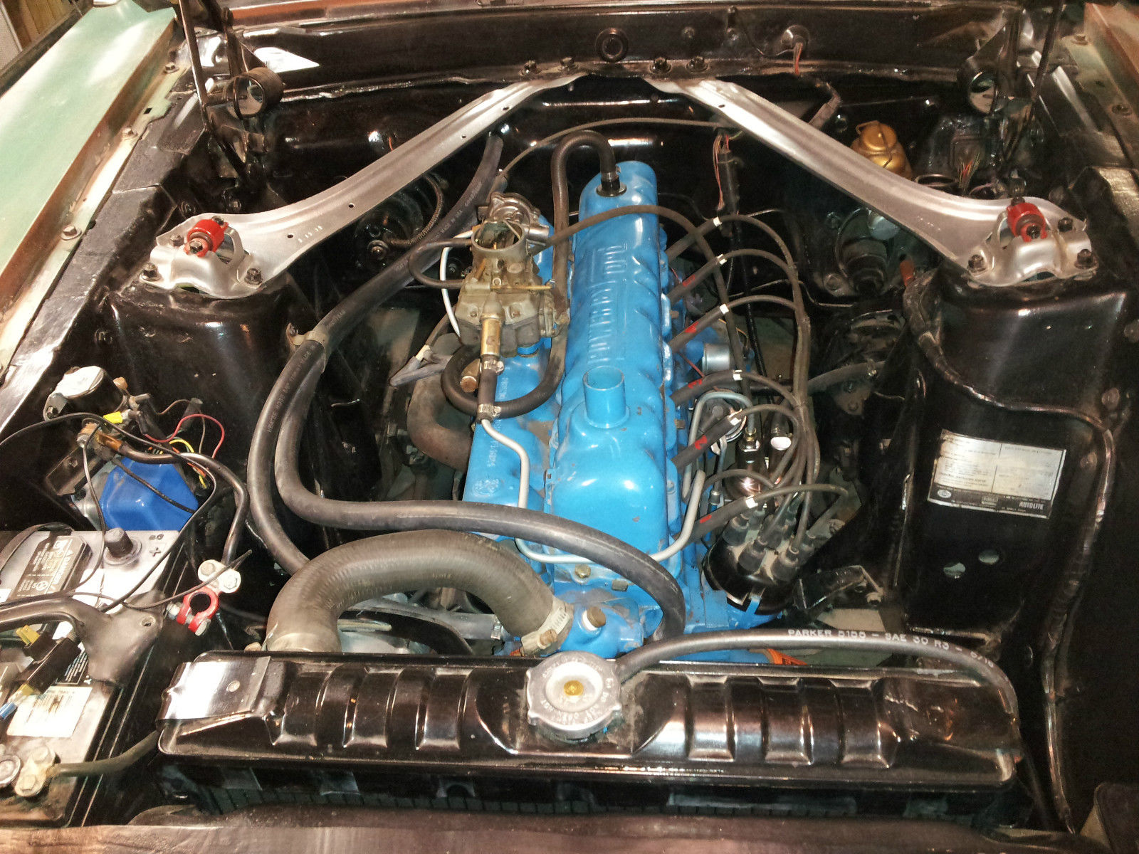 1969 Black Ford Mustang Convertible