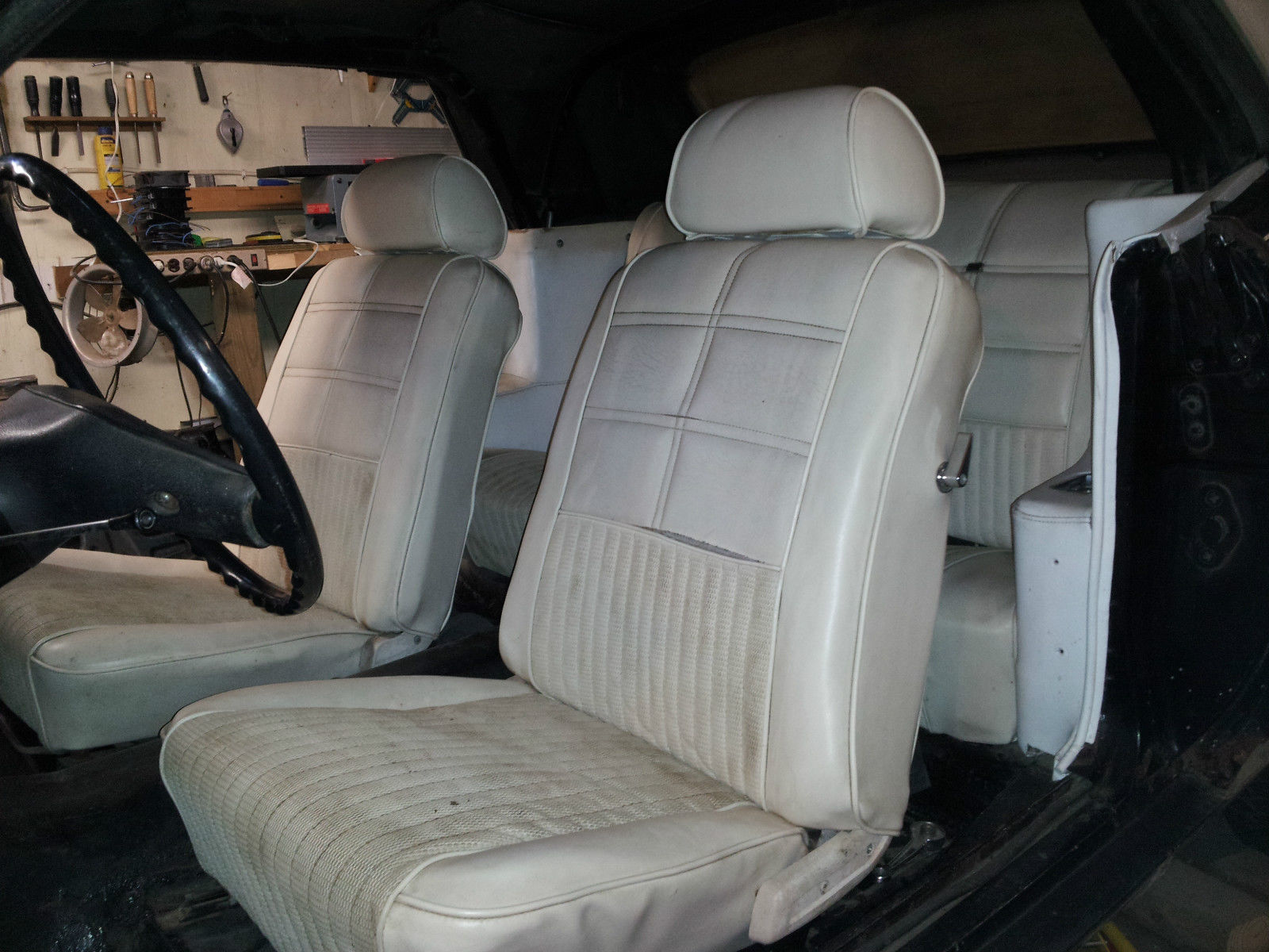 1969 Black Ford Mustang Convertible