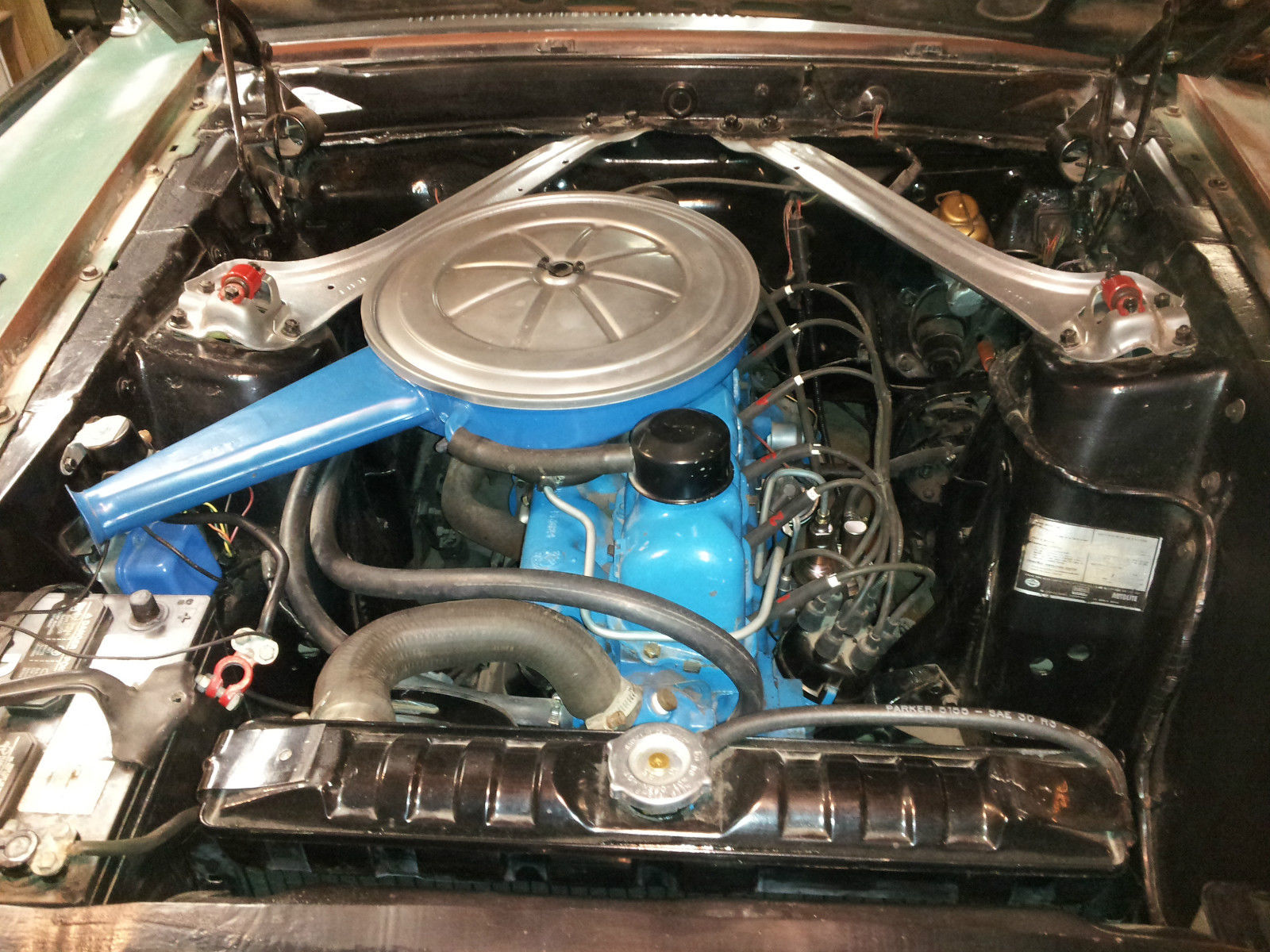 1969 Black Ford Mustang Convertible