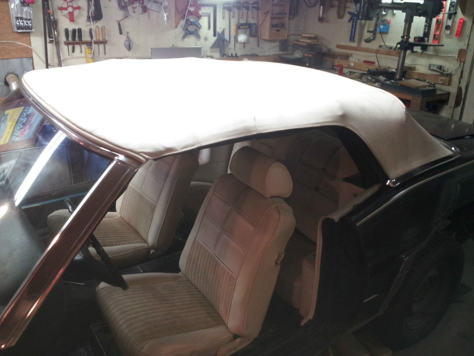 1969 Black Ford Mustang Convertible