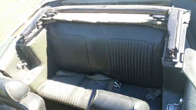 1969 Green Ford Mustang Convertible