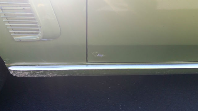 1969 Green Ford Mustang Convertible