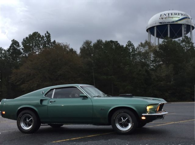 1969 Silver Jade Ford Mustang Sportsroof