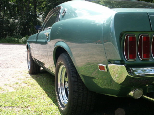 1969 Silver Jade Ford Mustang Sportsroof
