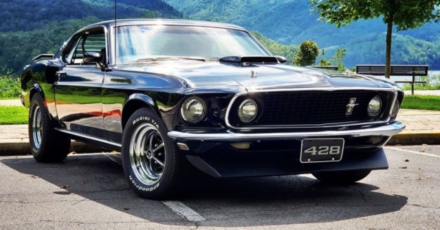 1969 Black Ford Mustang Coupe
