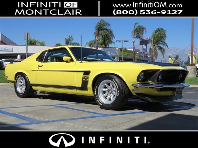 1969 Yellow Ford Mustang Coupe
