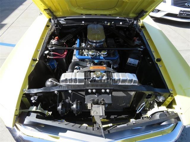 1969 Yellow Ford Mustang Coupe