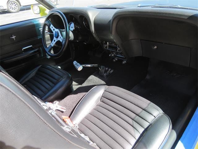 1969 Yellow Ford Mustang Coupe