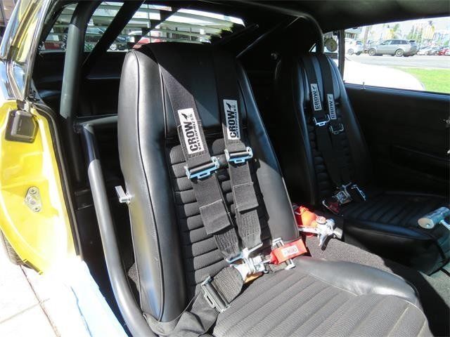 1969 Yellow Ford Mustang Coupe