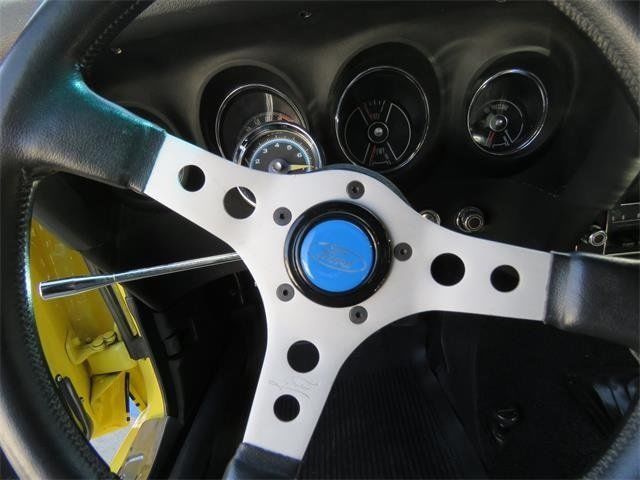 1969 Yellow Ford Mustang Coupe