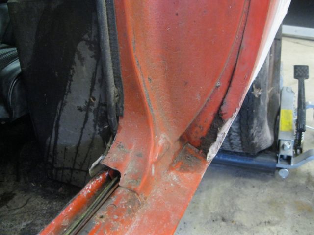 1969 Orange Ford Mustang Coupe