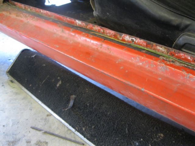 1969 Orange Ford Mustang Coupe