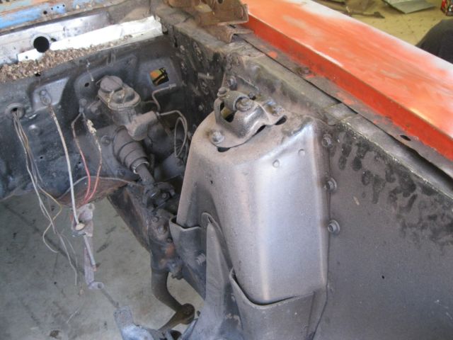 1969 Orange Ford Mustang Coupe