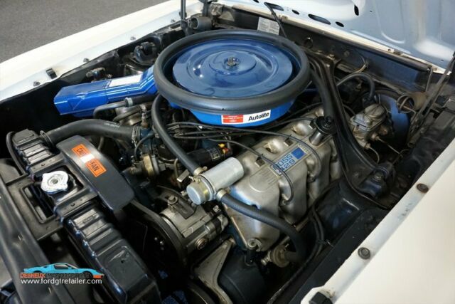 1969 White Ford Mustang Coupe