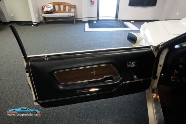 1969 White Ford Mustang Coupe