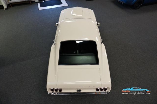 1969 White Ford Mustang Coupe
