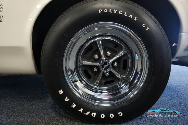 1969 White Ford Mustang Coupe