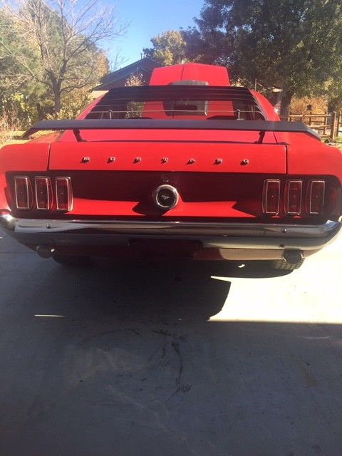 1969 Red Ford Mustang Coupe