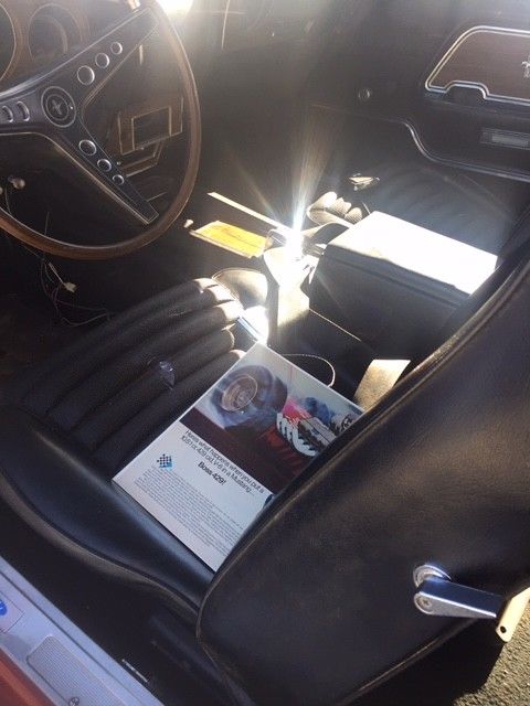 1969 Red Ford Mustang Coupe