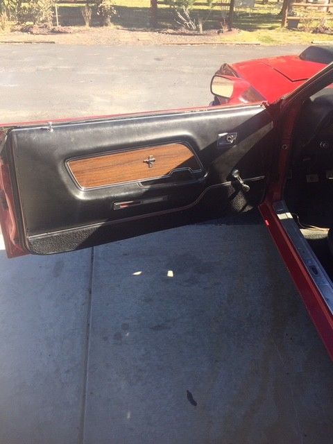 1969 Red Ford Mustang Coupe