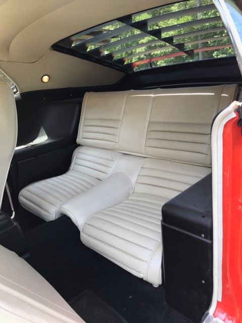 1969 Orange Ford Mustang Fastback