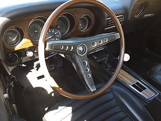 1969 Red Ford Mustang Convertible