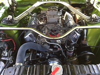 1969 Red Ford Mustang Convertible