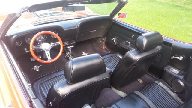 1969 Red Ford Mustang Convertible