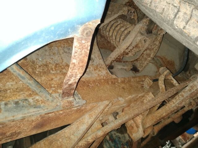 1969 Blue Ford Mustang Convertible