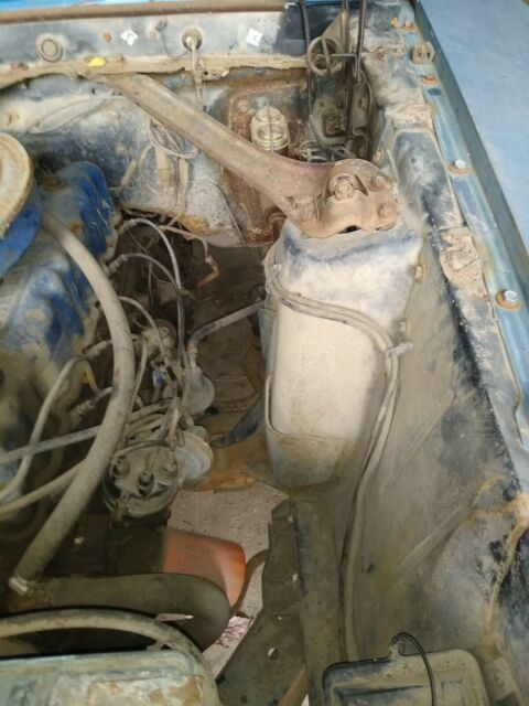 1969 Blue Ford Mustang Convertible