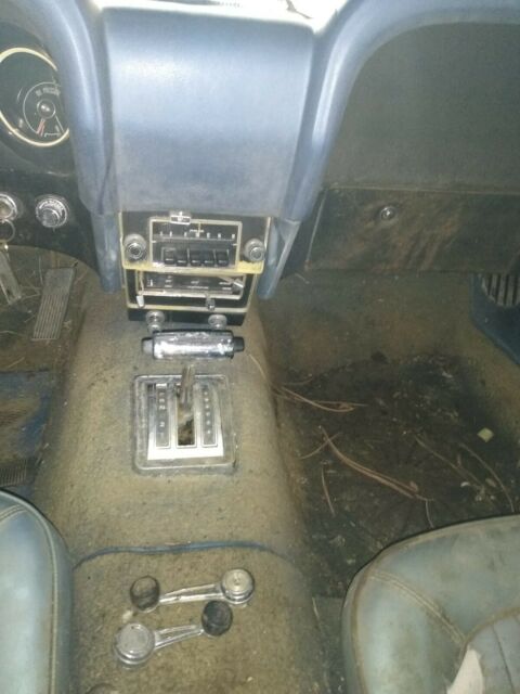 1969 Blue Ford Mustang Convertible